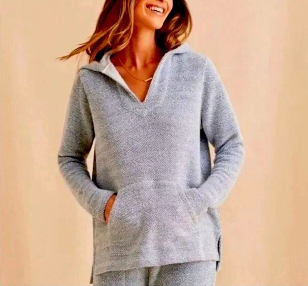 Faherty Whitewater Hoodie Pullover Terry size S Beachy